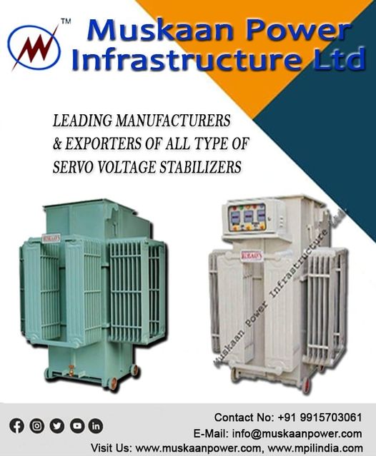 BEST THREE PHASE AIR COOLED SERVO STABILIZERS MANUFACTURERS SUPPLIERS EXPORTERS